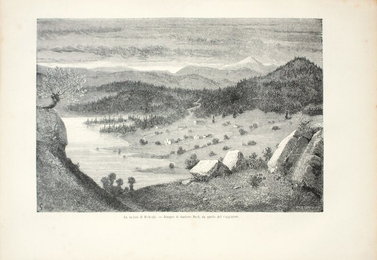 La valle di Bolkesjo (Norvegia). Stampa 1863, dis. Doré | Immagine Gallery 2