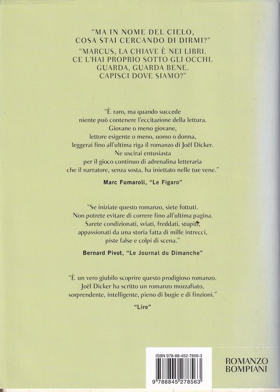 La verità sul caso Harry Quebert. Prima Edizione