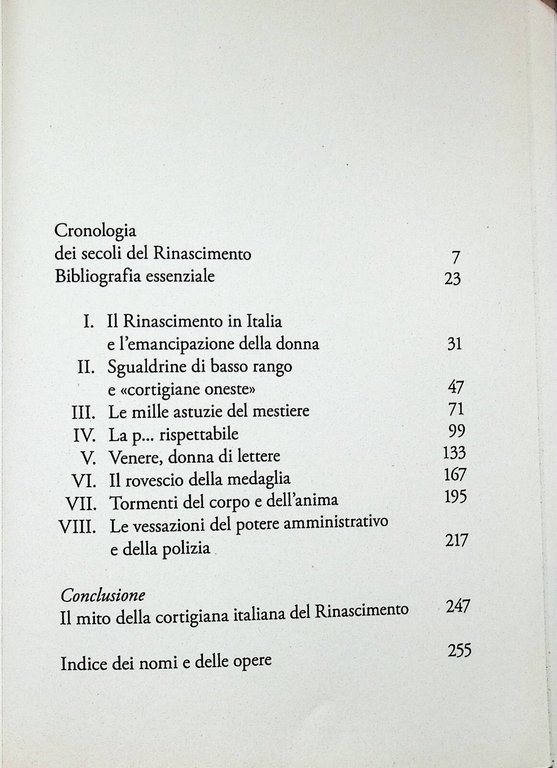 La Vita Quotidiana delle Cortigiane nell'Italia del Rinascimento Libro Corriere
