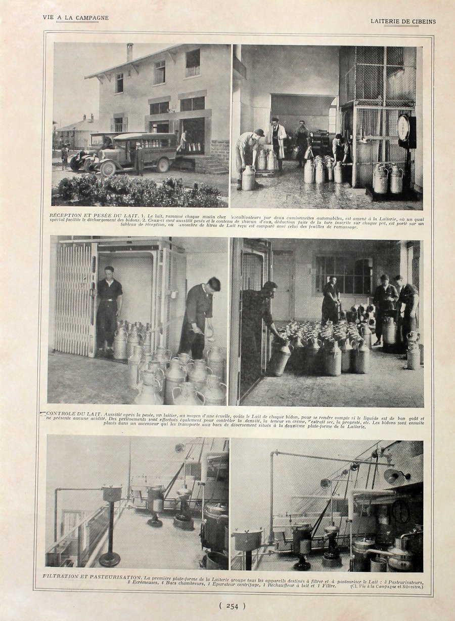 Laiterie de Cibeins. Immagine 1927 | Immagine principale
