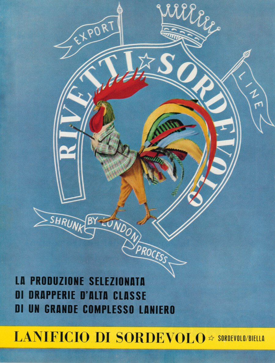 Lanificio di Sordevolo / Charms Alemagna. Advertising 1961 | Immagine principale