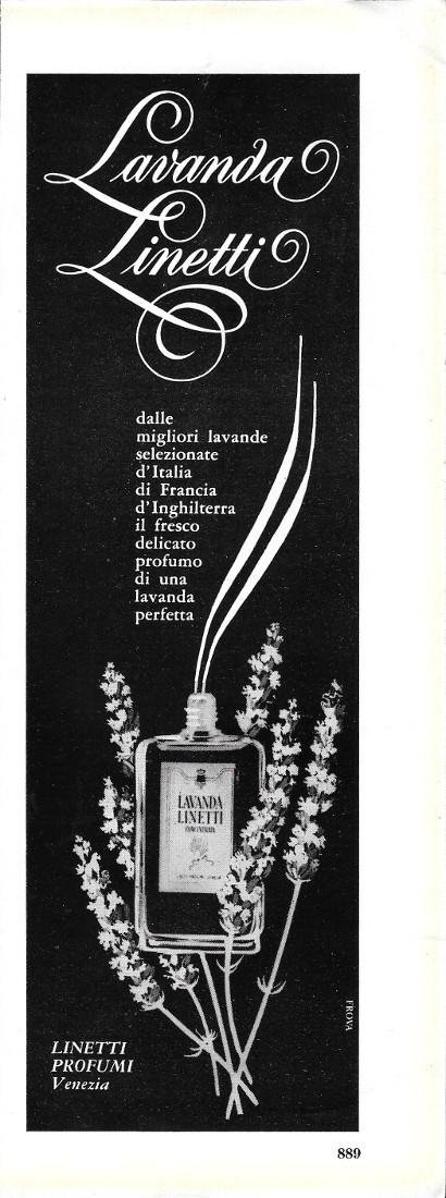 Lavanda Linetti. Advertising 1963 | Immagine principale