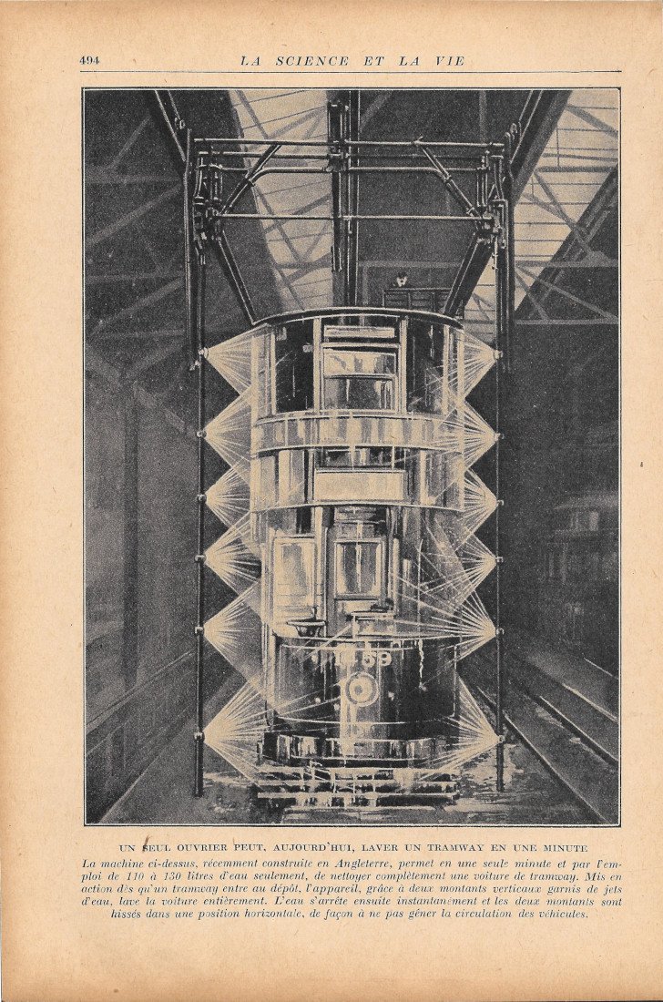 Laver un tranway en une minute - Immagine 1929 | Immagine principale