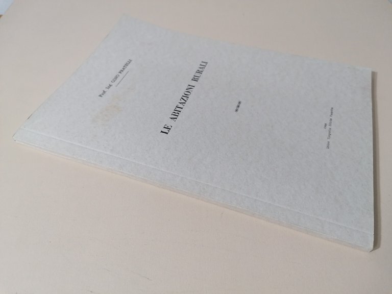Le Abitazioni Rurali Libro Gino Pratelli 1966 Edilizia Rurale Fabbricati …