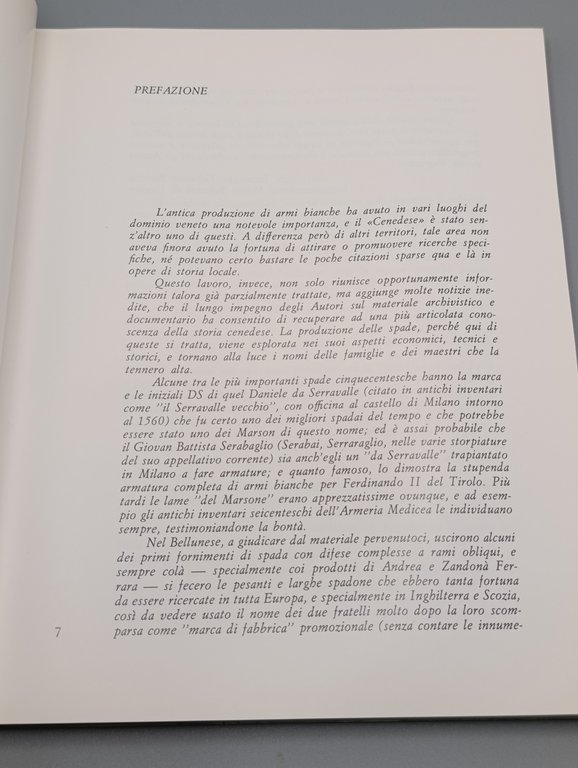 Le Antiche Fabbriche di Armi Bianche a Ceneda e a …