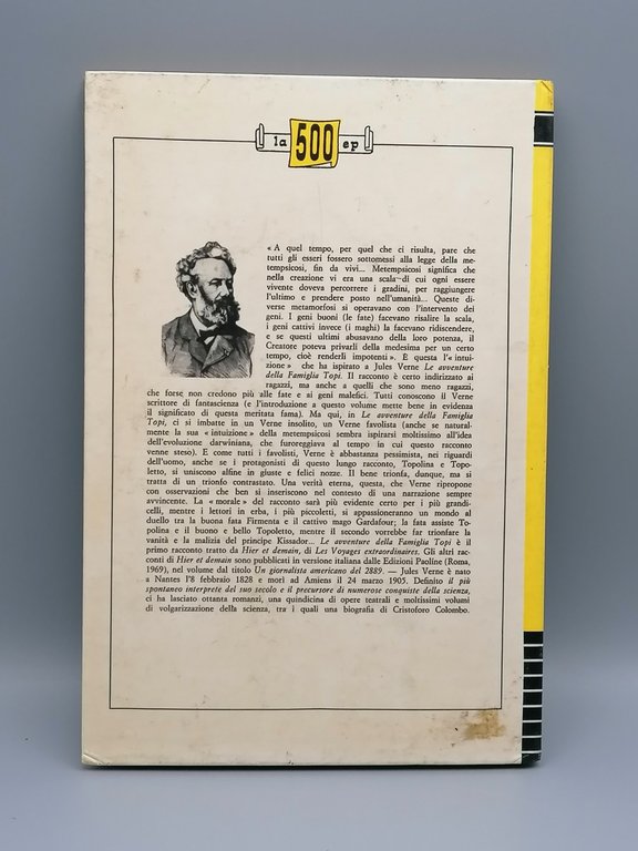 Le Avventure Della Famiglia Topi Libro Jules Verne Paoline 1970