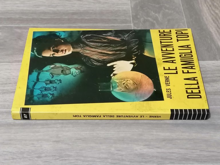 Le Avventure Della Famiglia Topi Libro Jules Verne Paoline 1970
