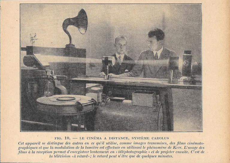 Le Cinéma a distance, Système Carolus - Immagine 1928