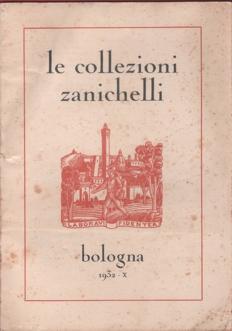 Le collezioni Zanichelli. Catalogo 1932 | Immagine principale