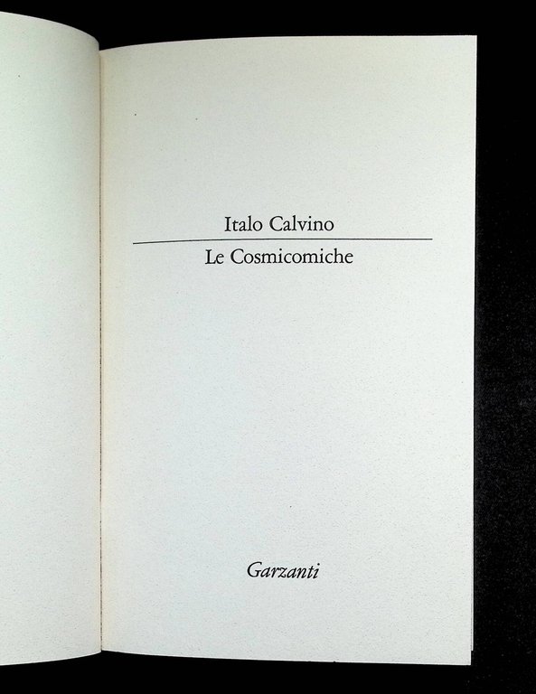 Le cosmicomiche