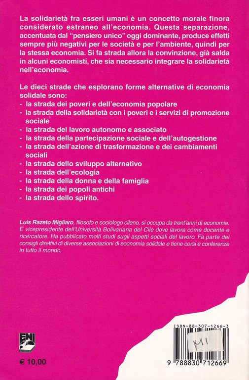 Le dieci strade dell'economia di solidarietà