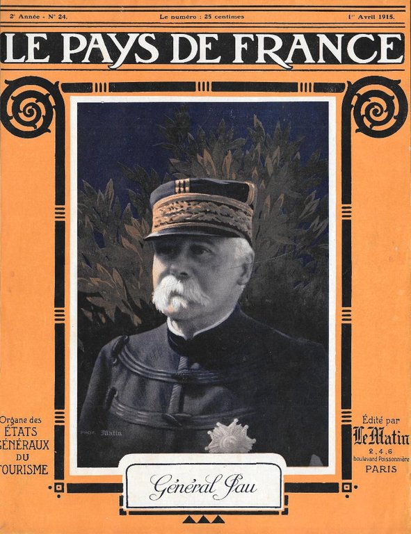 Le Front Occidental, Communiques officiels/ Général Pau. Stampa 1915 | Immagine Gallery 2