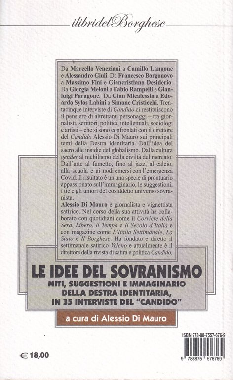 Le idee del sovranismo. Miti, suggestioni e immaginario della destra …