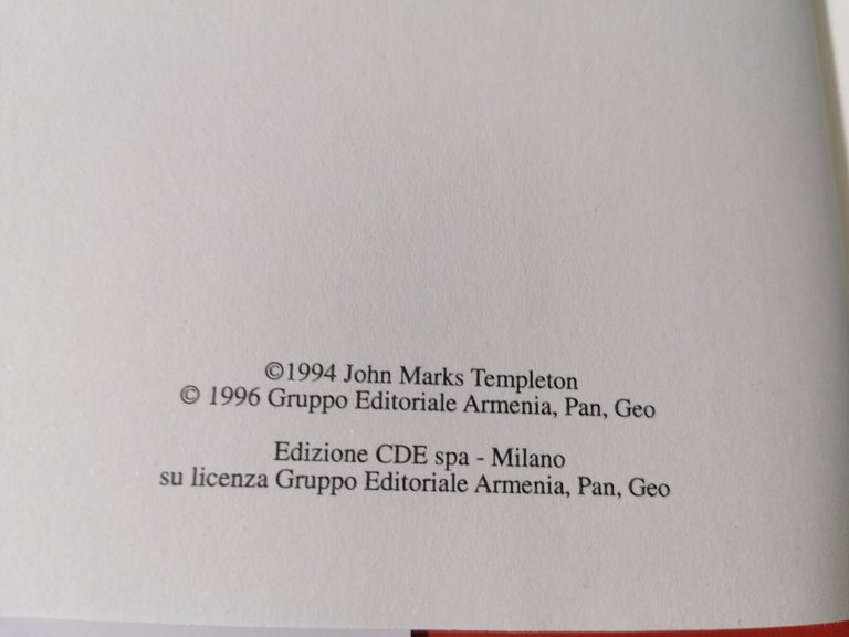 Le Leggi d'oro della Vita - Templeton Libro CDE Rilegato …