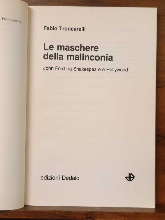Le maschere della malinconia. John Ford tra Shakespeare e Hollywood | Immagine Gallery 7
