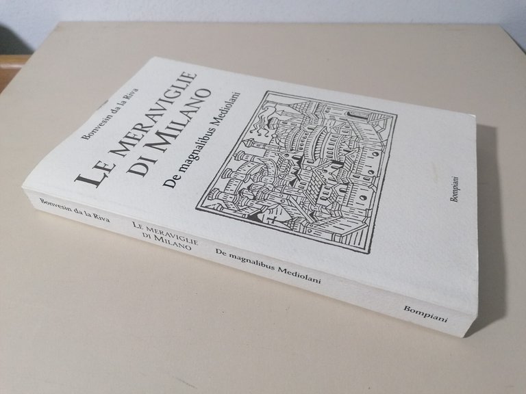 Le Meraviglie Di Milano Libro Bonvesin De La Riva Bompiani …