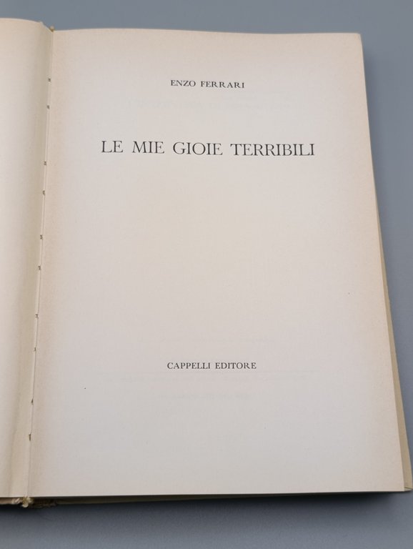 Le mie Gioie Terribili