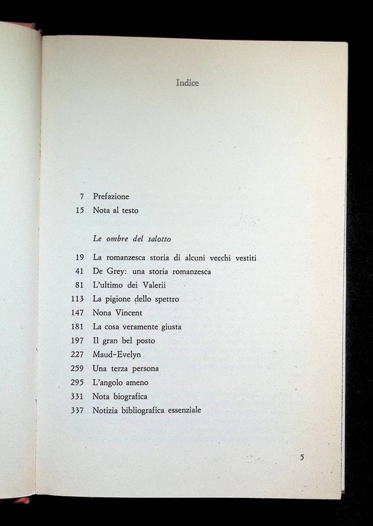 Le ombre del salotto : dieci storie fantastiche