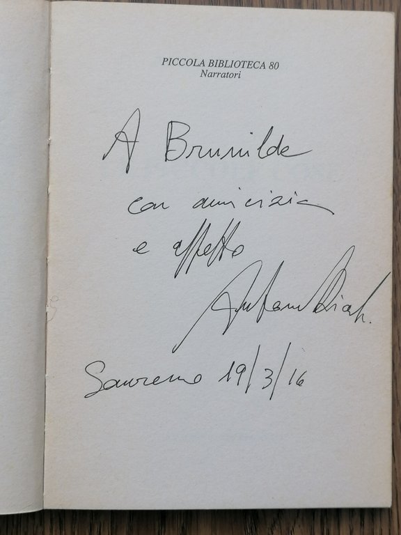 Le Piccole Cose. Autografato