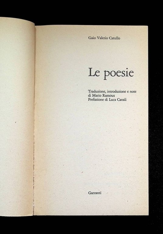 Le poesie. Testo originale a fronte