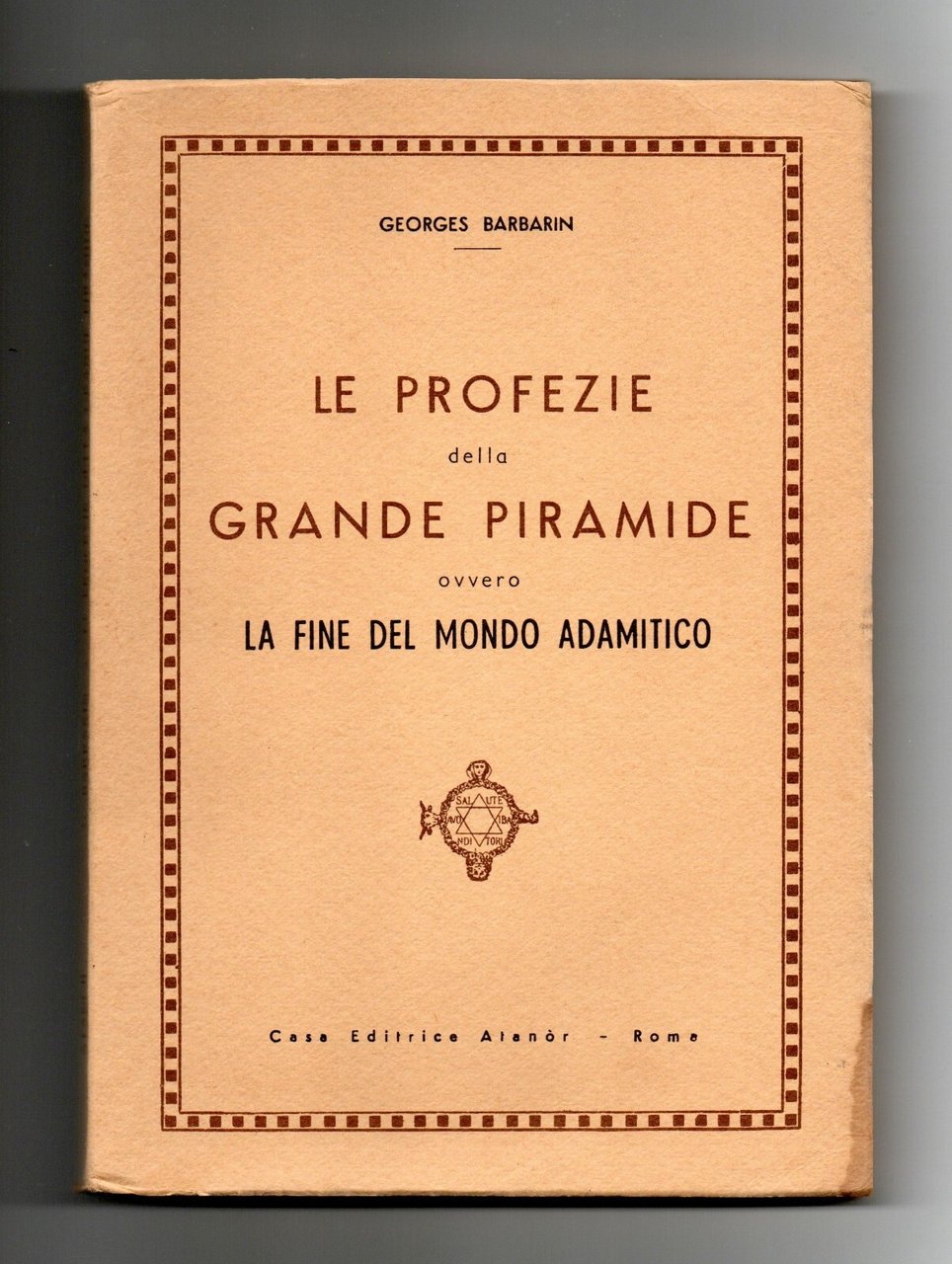 Le Profezie Della Grande Piramide Fine del Mondo Adamitico Libro …