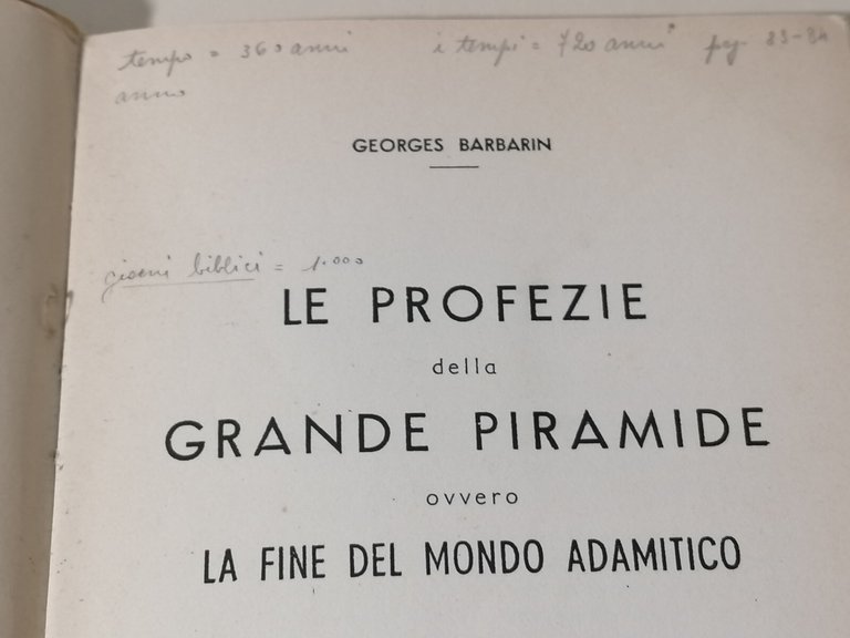 Le Profezie Della Grande Piramide Fine del Mondo Adamitico Libro …
