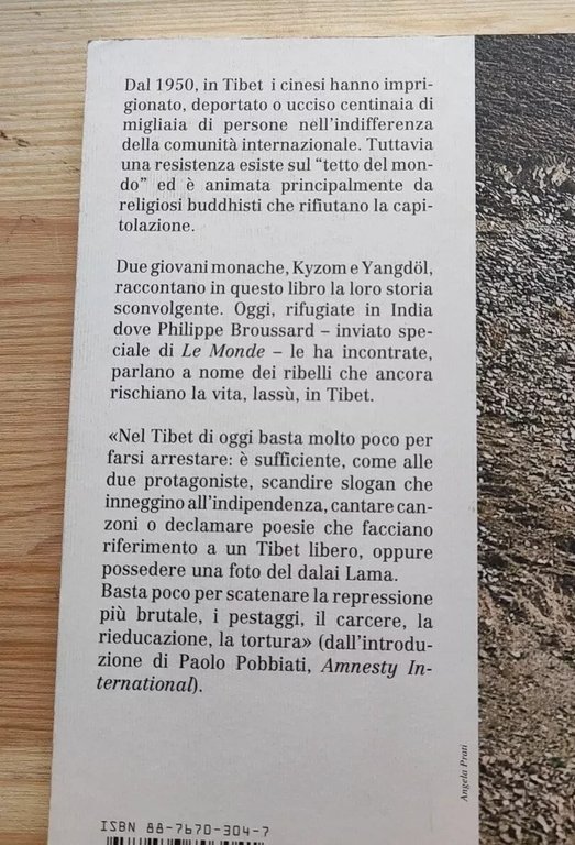 Le ribelli del Tibet - Libro Philippe Broussard storia del …