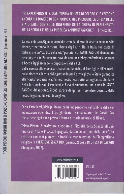 Le sante ragioni. Dal nascere al morire. La Mano della …