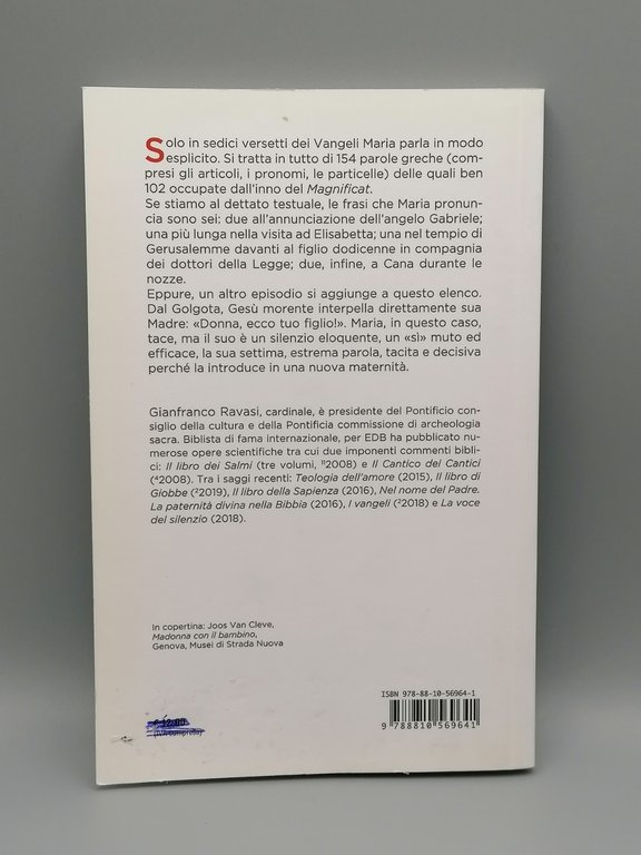 Le Sette Parole Di Maria Libro Ravasi EDB 2020 Lapislazzuli …