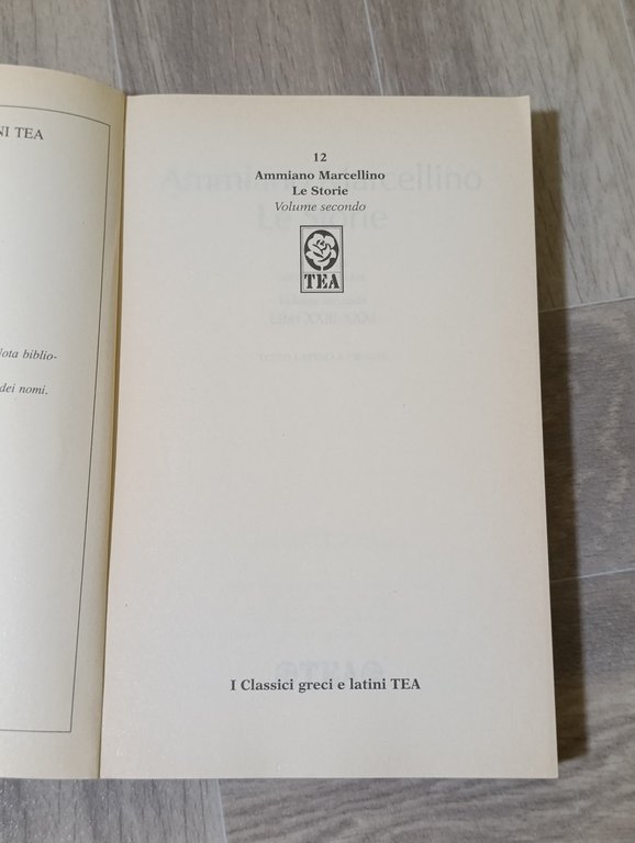 Le Storie volume secondo. Libri XXIII - XXXI