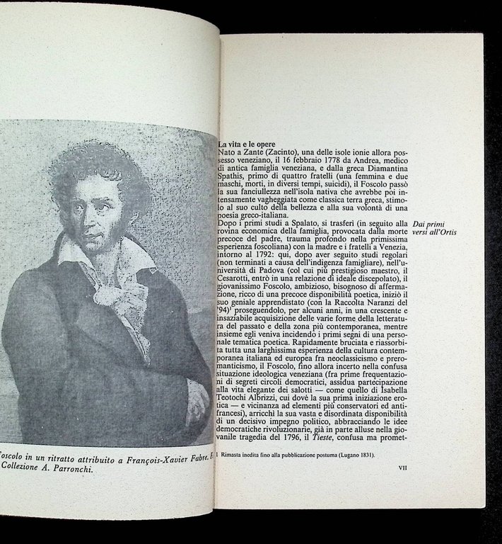 Le ultime lettere di Jacopo Ortis