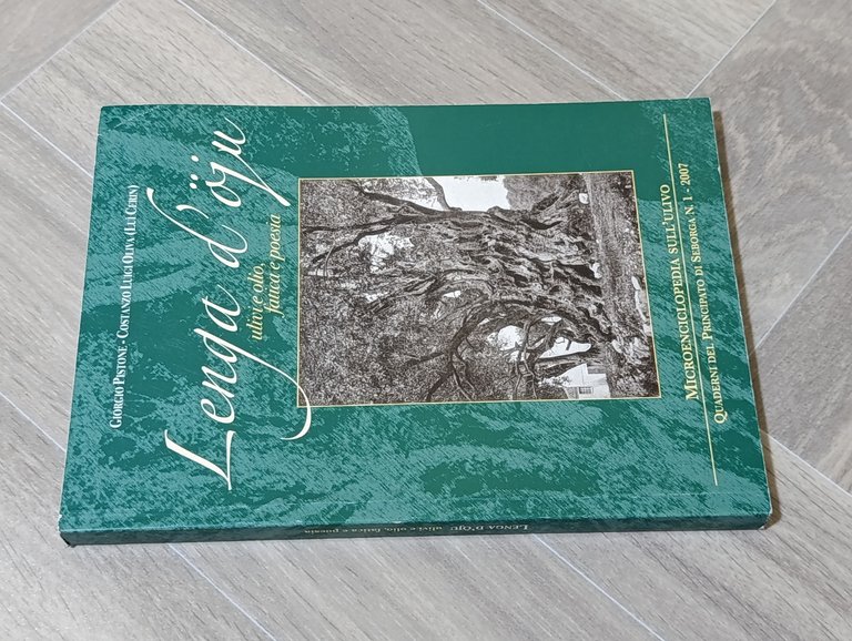 Lenga d'oju. Ulivi e olio, fatica e poesia. Microenciclopedia dell'ulivo