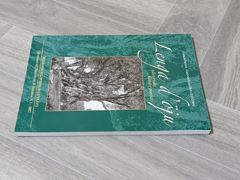 Lenga d'oju. Ulivi e olio, fatica e poesia. Microenciclopedia dell'ulivo