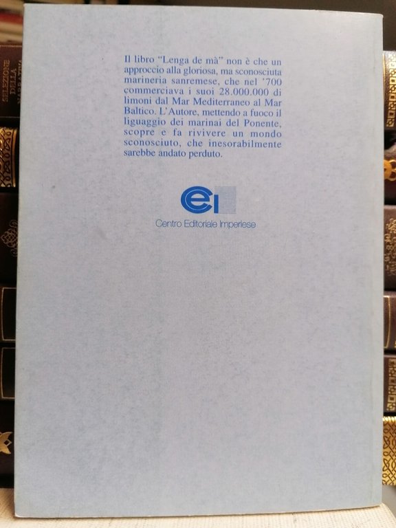 Lenga De Ma' Libro Il Linguaggio Del Mare Il Mare …
