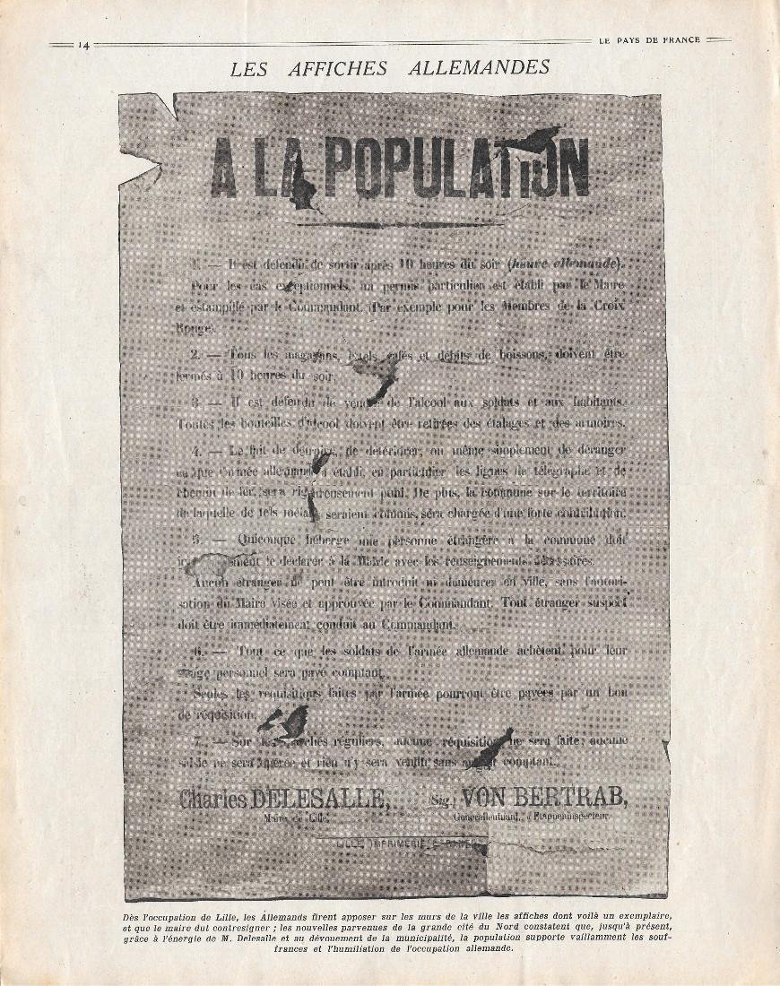 Les Affiches Allemandes / Nos blessés et les leurs. Stampa … | Immagine principale