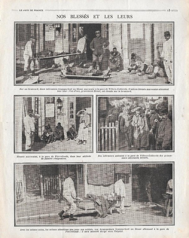 Les Affiches Allemandes / Nos blessés et les leurs. Stampa … | Immagine Gallery 2