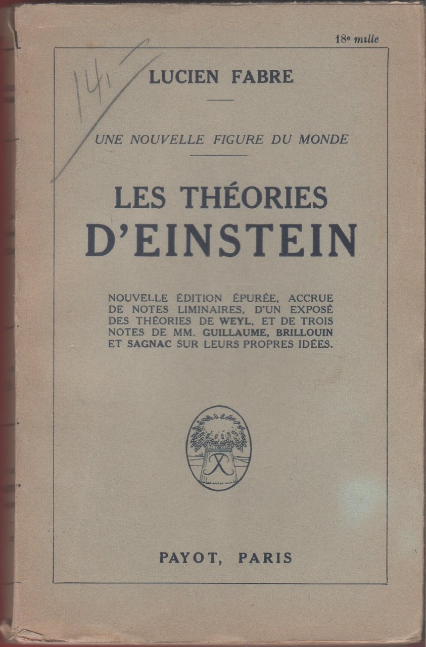 Les Théories d'Einstein - Lucien Fabre | Immagine principale