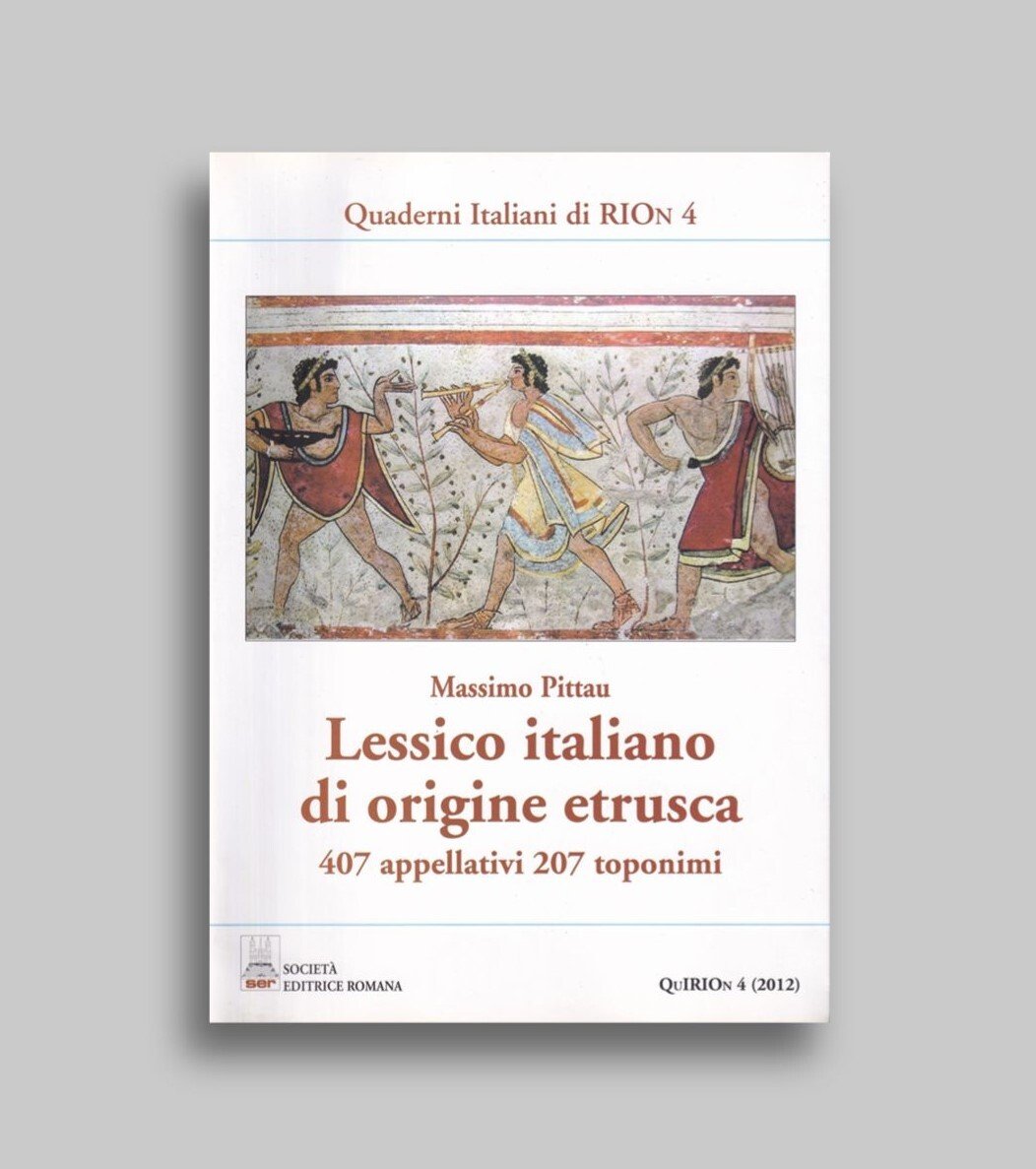 Lessico italiano di origine etrusca