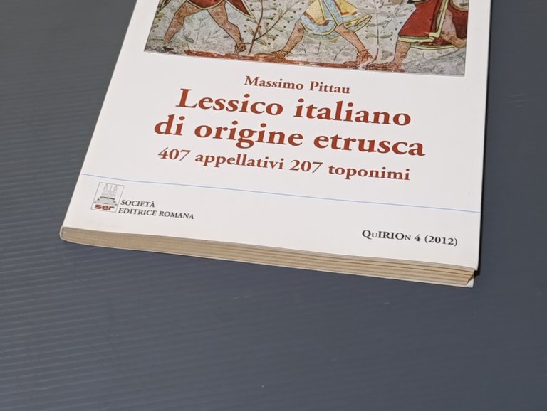 Lessico italiano di origine etrusca