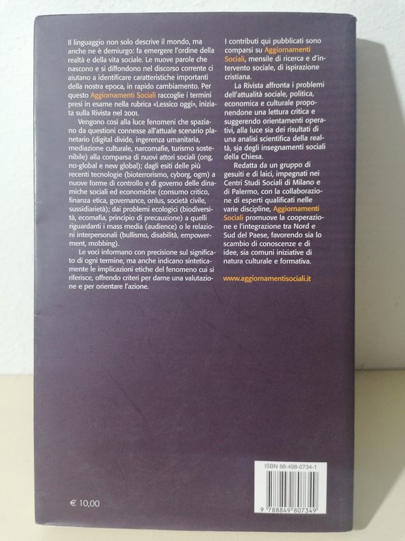 Lessico oggi. Orientarsi nel mondo che cambia