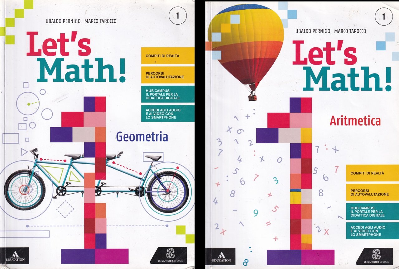 Let's math! Aritmetica + geometria. Per la Scuola media. Con … | Immagine principale