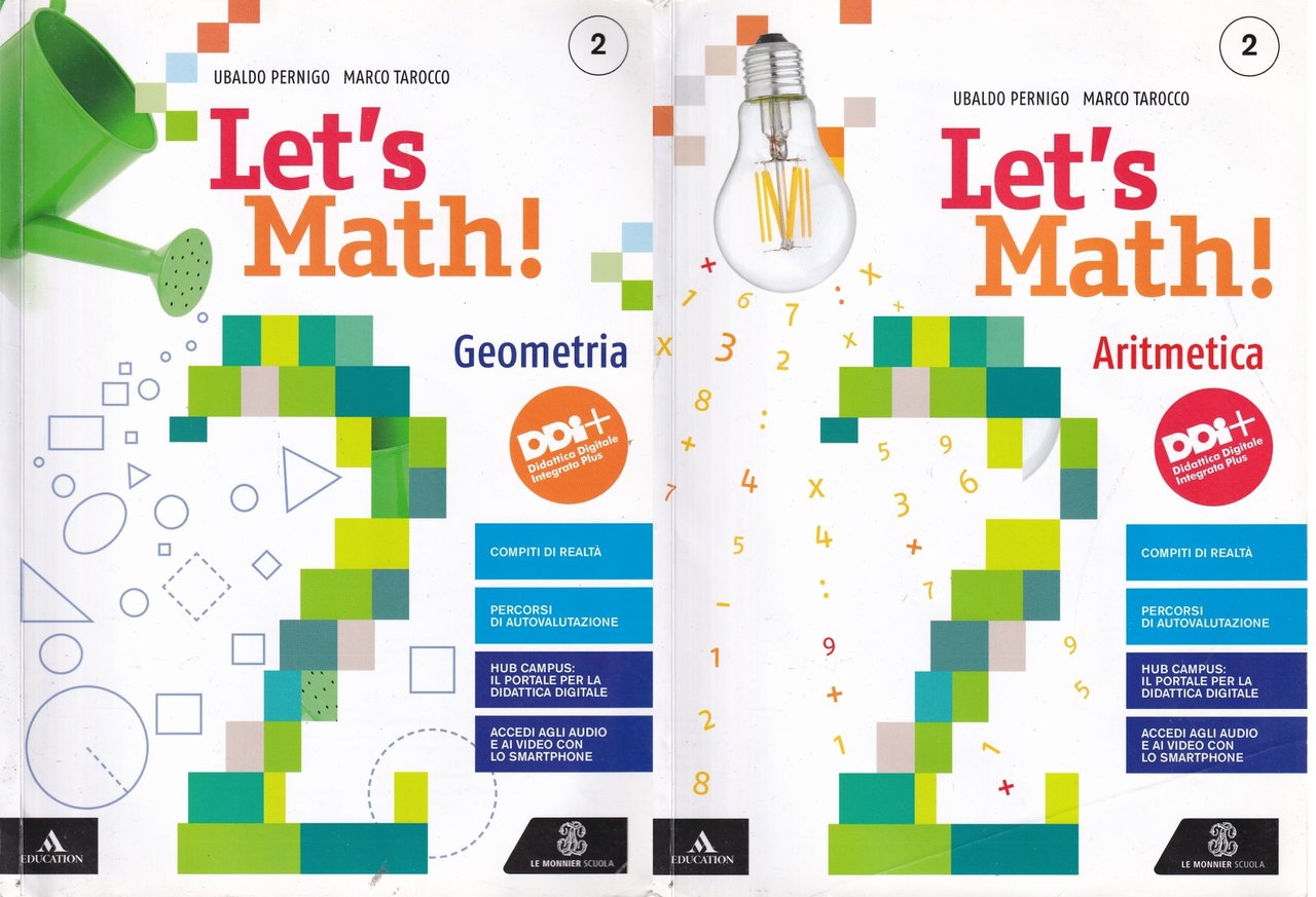 Let's math!. Aritmetica + geometria. Per la Scuola media. Con … | Immagine principale