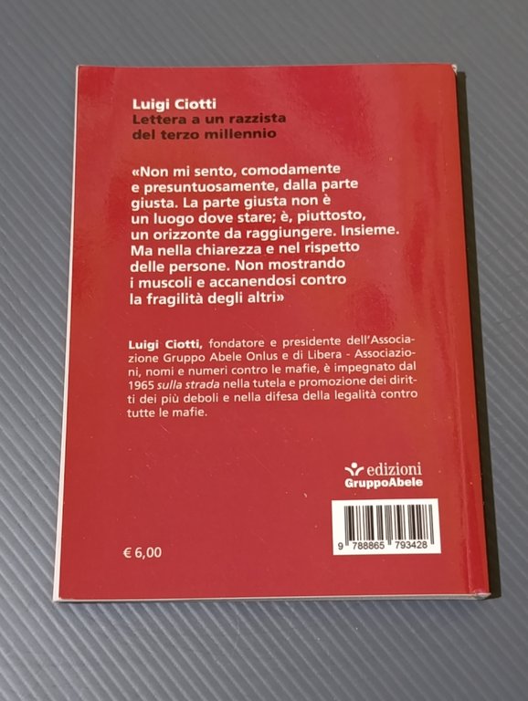 Lettera a un razzista del terzo millennio