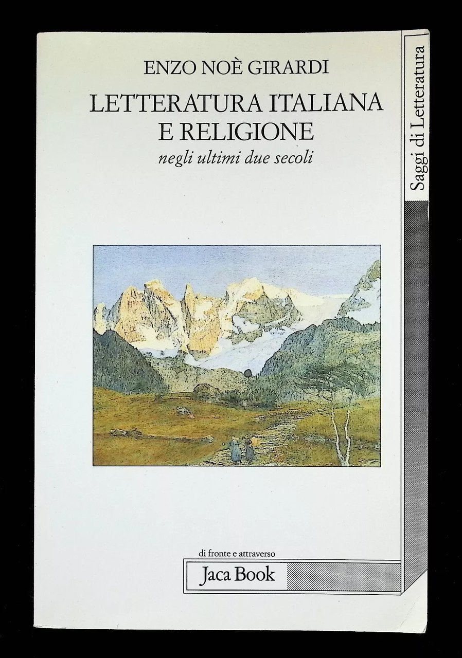 Letteratura Italiana e Religione negli ultimi due secoli Libro Girardi …