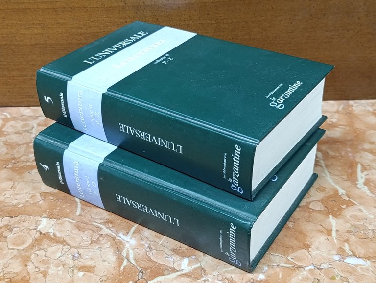 Letteratura. L'Universale - Le Garzantine 2 Volumi | Immagine Gallery 4