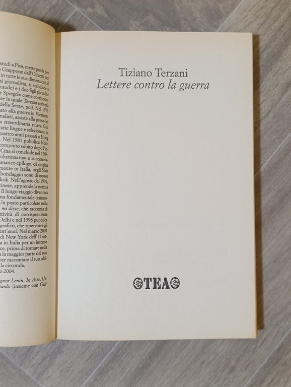 Lettere contro la guerra