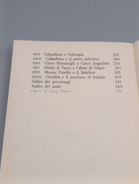 Letture Critiche del Decameron