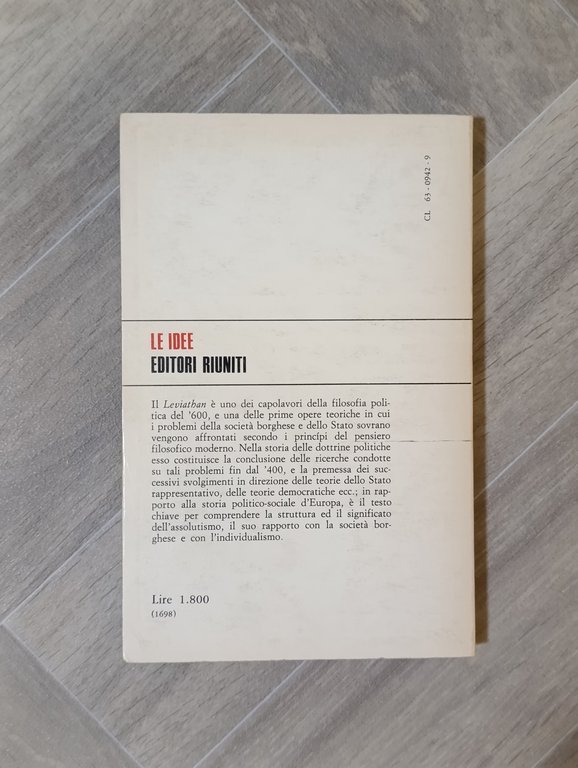 Leviatano. Le Idee