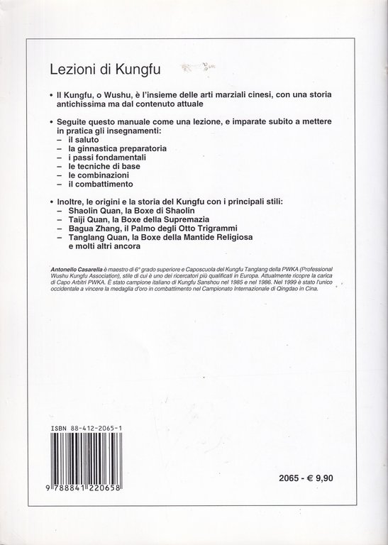 Lezioni di Kungfu Wushu. Guida Pratica Fotografica