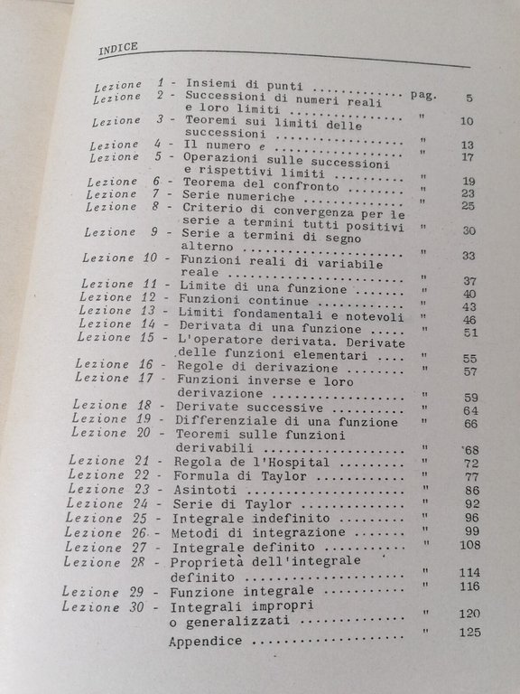 Lezioni di Matematica Generale Volume 2 Rovella Sciutti Bozzi 1988 …